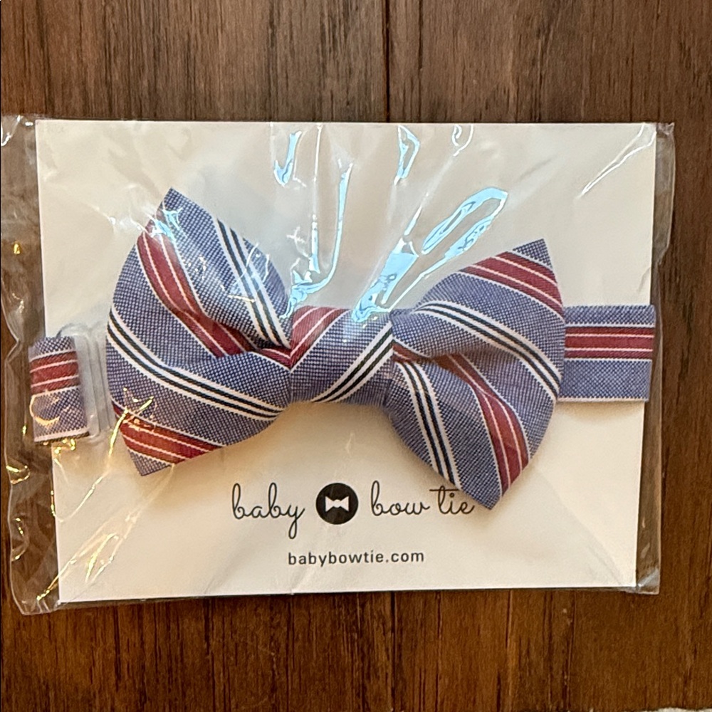 in Blue and Red Stripes